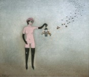 Nude with Goldfinches (Zaneta)
