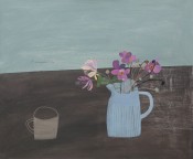 anemones and blue jug