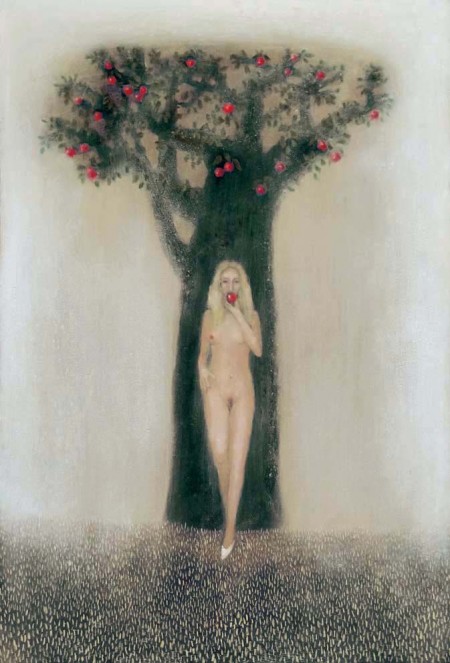 Nude with Apple Tree (Zaneta)