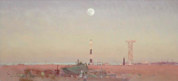 Dungeness and Moon