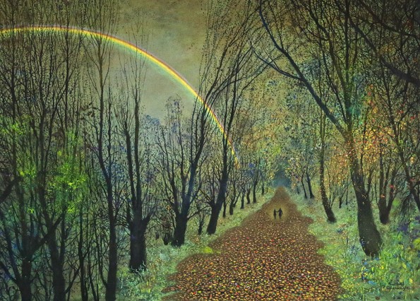 Walking Beside a Rainbow (Jane and Amelia)